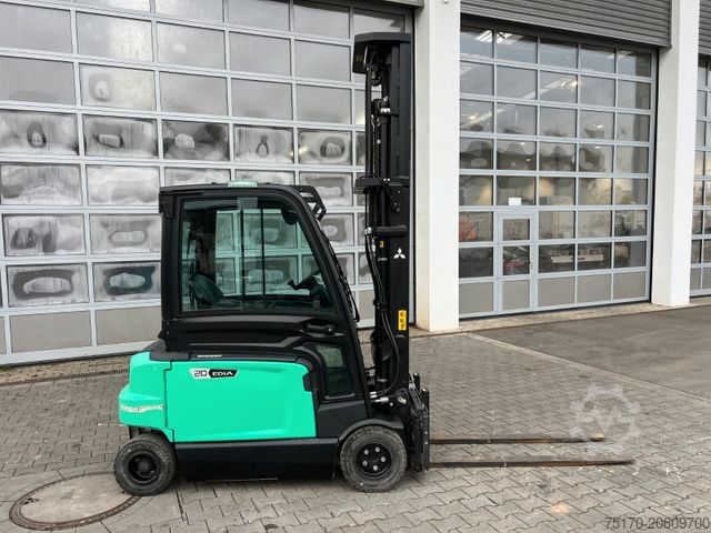 Front loader forklift MITSUBISHI FB20AN / nur 609h! / 7m Hubhöhe !!