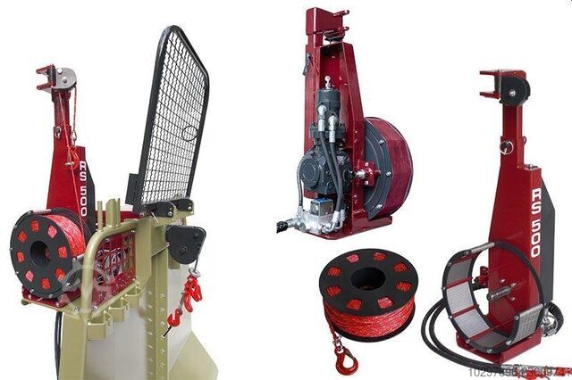 RS 500 retrieval winch, complete retrofit kit – 1 pc Holzknecht 