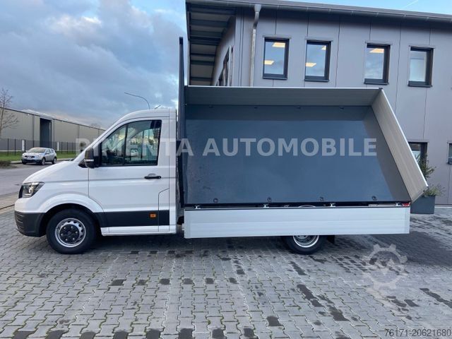 Tipper van VOLKSWAGEN Crafter 50 3,5to 3-SKIPPER AHK NAVI KLIMA TEMPO