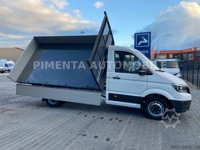 Three-way tipper van VOLKSWAGEN Crafter 50 DREISEITENKIPPER AHK NAVI KLIMA TEMPO
