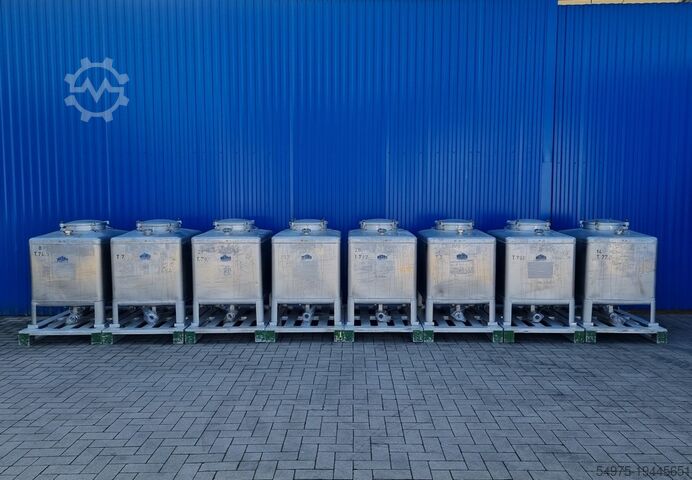 Edelstahl Transportbehälter Tank