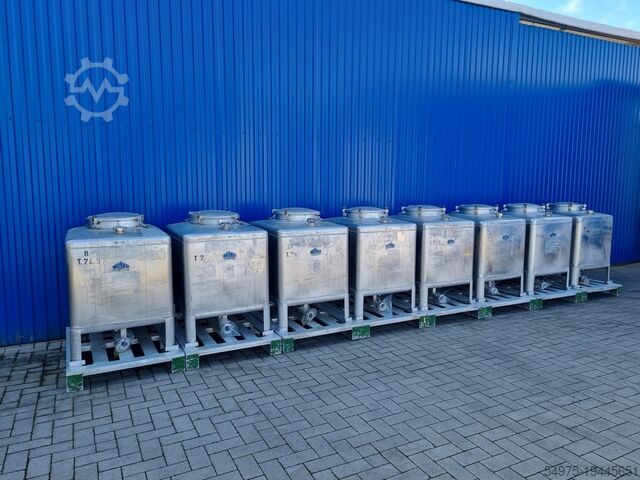 Edelstahl Transportbehälter Tank