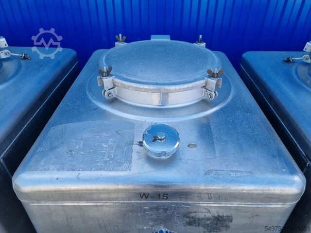 Edelstahl Transportbehälter Tank