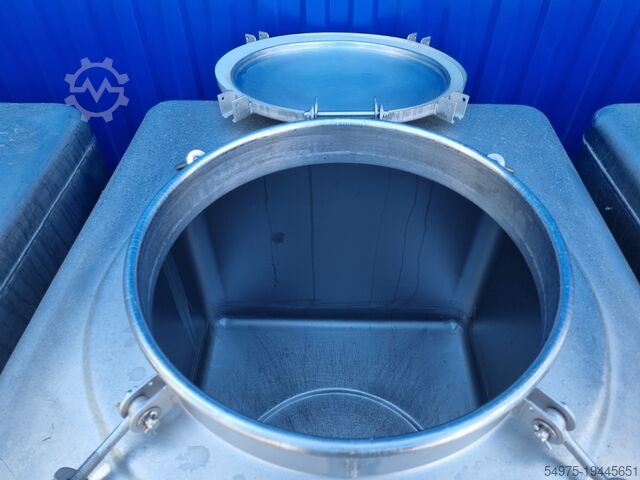 Edelstahl Transportbehälter Tank