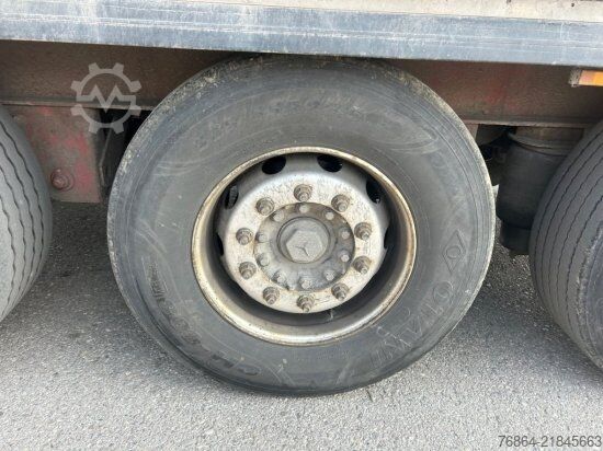Open semitrailer with tarp KRONE SD TAUTLINER, EDSCHA-VERDECK, MERCEDES-ACHSEN, COIL