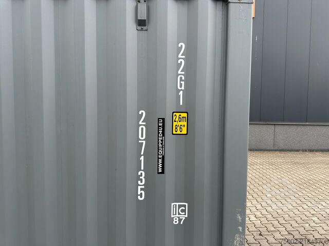 Container Onbekend NEW (ONE-WAY) 20FT ISO DV 8'6" STANDARD contain...