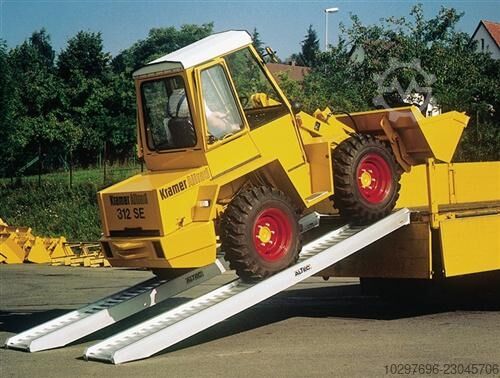 Loading ramp, aluminium, length 3885 mm - 1 piece  