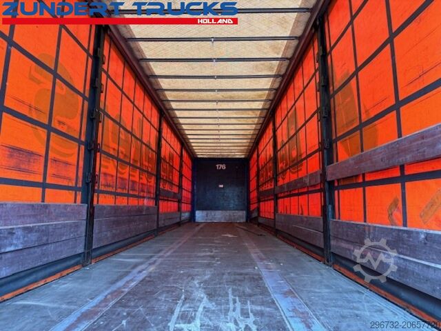 Sliding tarpaulins Van Hool 3 AS SCHUIFZEILEN TRAILER, PALLET BOX