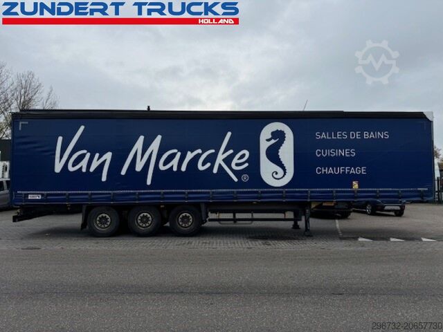 Sliding tarpaulins Schmitz Cargobull 3 AS SCHUIFZEILEN TRAILER, LIFT AXLE