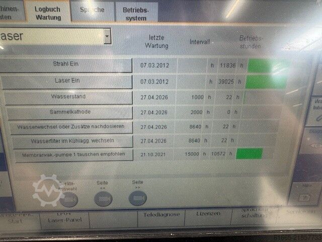 Laser punching machine TRUMPF TruMatic 7000 K02 MF