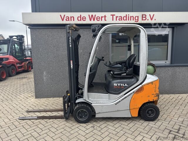 Still RX 70-18 Triplex 470 Freelift / Sideshift / 4th Function LPG 2009 STILL RX 70-18 Triplo 470 Freelift / Sideshift / 4e Functie LPG 2009