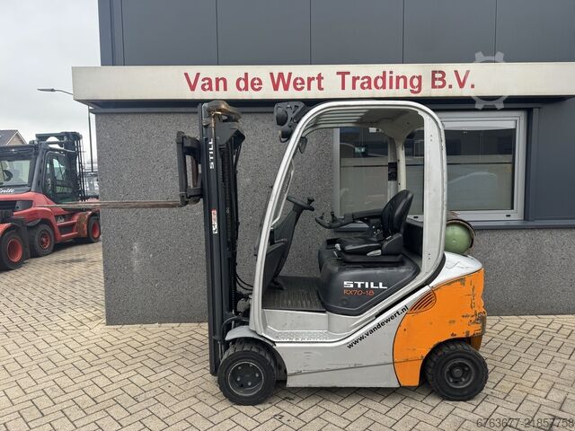 Still RX 70-18 Triplex 470 Freelift / Sideshift / 4th Function LPG 2009 STILL RX 70-18 Triplo 470 Freelift / Sideshift / 4e Functie LPG 2009