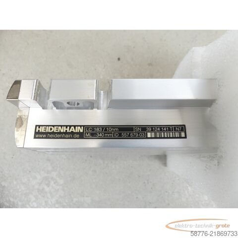 Component Heidenhain LC 183 / 10nm ML 340mm ID: 557 679-03 SN: 39124141T --