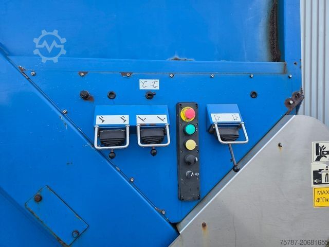 Müllwagen MERCEDES-BENZ 2635 NTM 2 Kammern 12,6+6,2 cbm, Klima