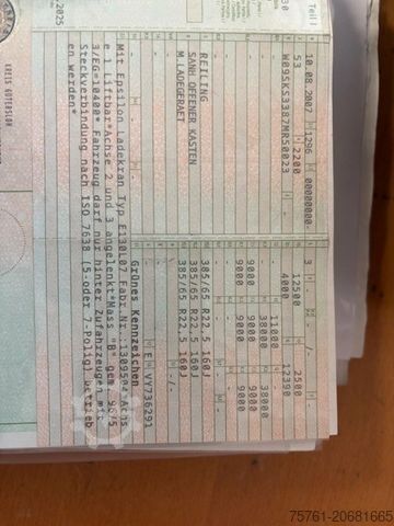 Kipper Auflieger  Reiling 60 cbm Epsilon L 130L07