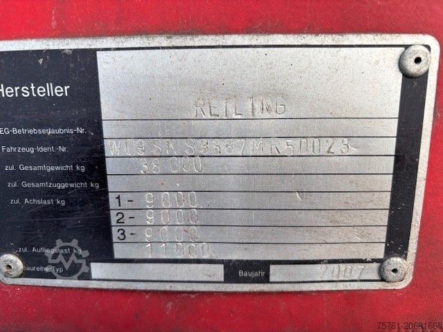 Kipper Auflieger Reiling 60 cbm Epsilon L 130L07