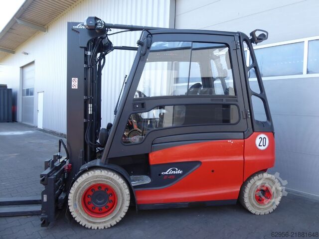 Electric 4-wheel forklift Linde E45HL/600