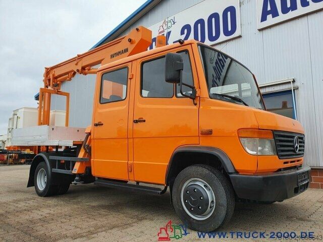 Van Mercedes-Benz Vario 614 Ruthmann 12m Arbeitsbühne 1000V Isol.