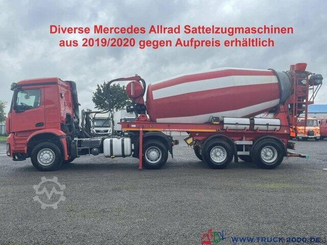 Semitrailer Karrena 10 m³ Betonmischer / Concrete Mixer 1.Hd