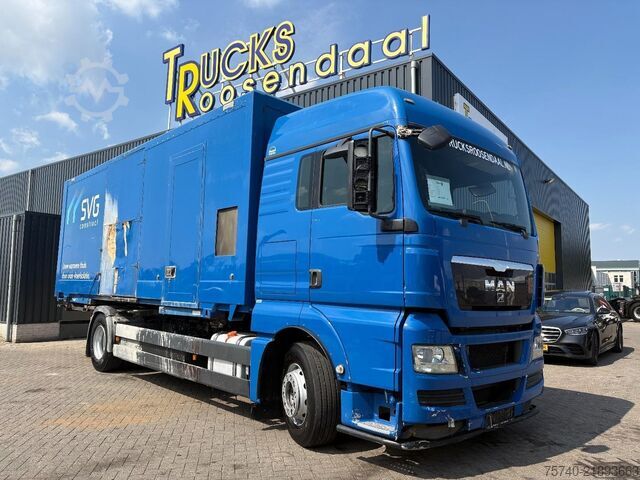 Box body MAN TGS 18.360 + ISOLATION FABRIC INCL ENGINE + BDF...