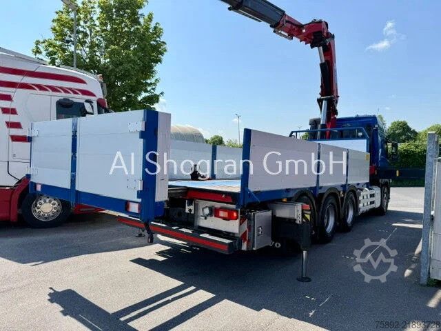 Loading platform Volvo FH 500 8x4 / HMF 5020 K6 + Fly Jip K5 Funk / Eu6