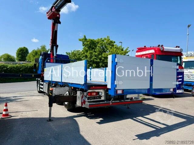 Ladepritsche Volvo FH 500 8x4 / HMF 5020 K6 + Fly Jip K5 Funk / Eu6