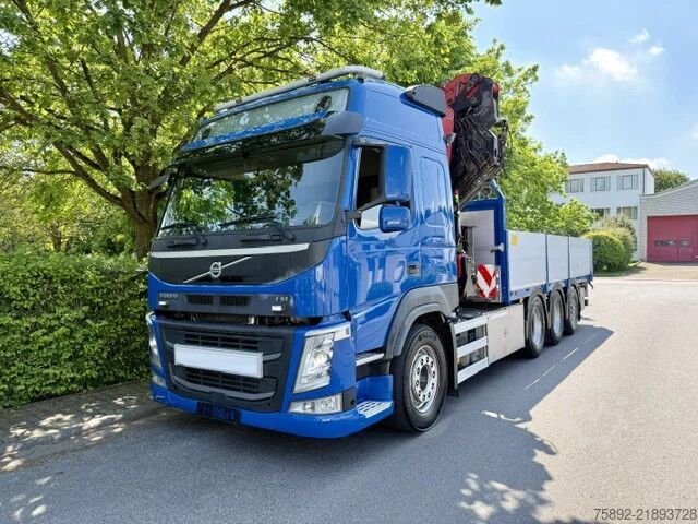 Ladepritsche Volvo FH 500 8x4 / HMF 5020 K6 + Fly Jip K5 Funk / Eu6