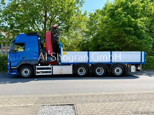 Ladepritsche Volvo FH 500 8x4 / HMF 5020 K6 + Fly Jip K5 Funk / Eu6
