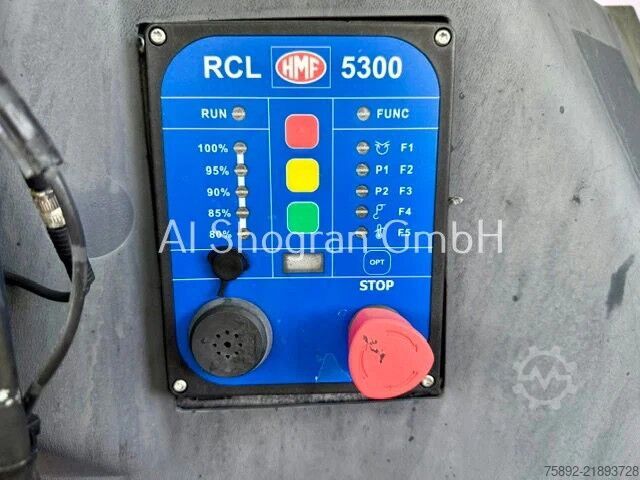 Loading platform Volvo FH 500 8x4 / HMF 5020 K6 + Fly Jip K5 Funk / Eu6