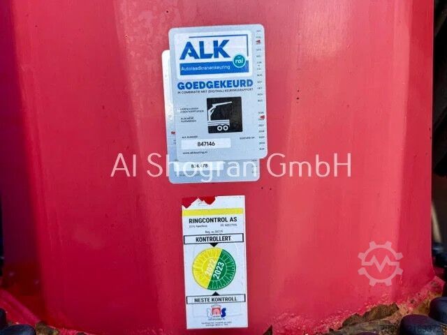 Loading platform Volvo FH 500 8x4 / HMF 5020 K6 + Fly Jip K5 Funk / Eu6