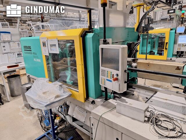 Vertikale Spritzgießmaschine Arburg 470 A 800-170