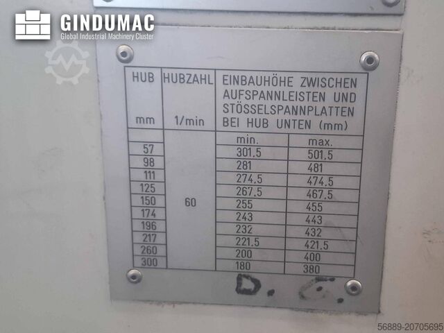 Mechanische Stanzpresse Müller HUQ 630.30