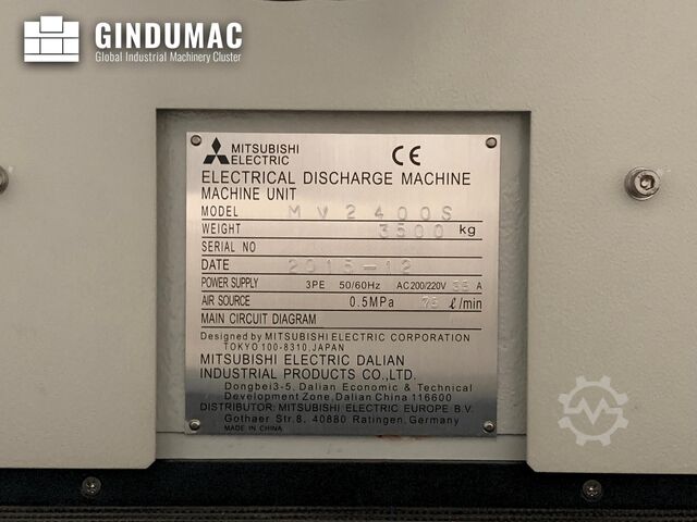 Drahterodiermaschine Mitsubishi MV2400S