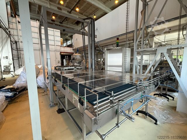 ALWID AUFGABETISCH + DEPALETTIERER Glass Depalletizer (2017) ALWID Neuglasabschieber