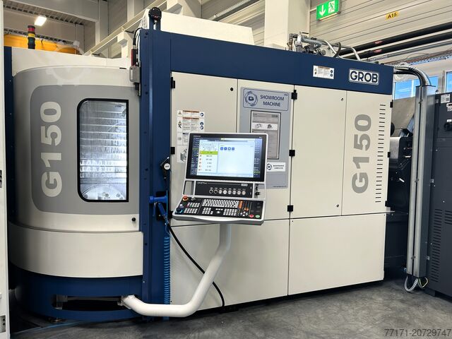 Horizontal-Bearbeitungszentrum GROB-WERKE G150 + PSS-T300