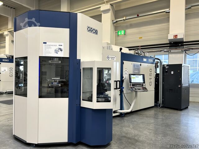 Horizontal-Bearbeitungszentrum GROB-WERKE G150 + PSS-T300