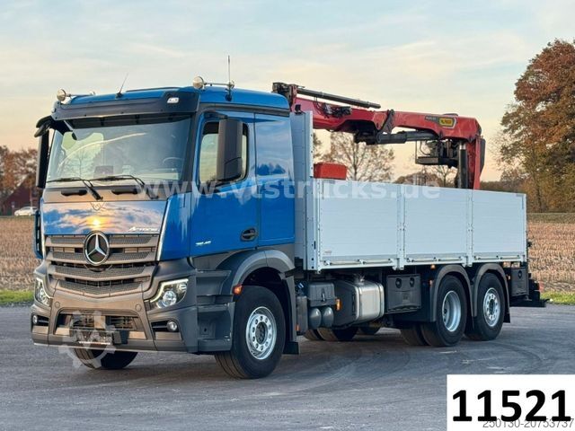 Autokran MERCEDES-BENZ Actros 2545 MP5 6x2 Palfinger 23.001 Tec3
