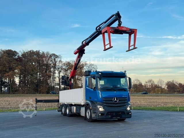 Autokran MERCEDES-BENZ Actros 2545 MP5 6x2 Palfinger 23.001 Tec3