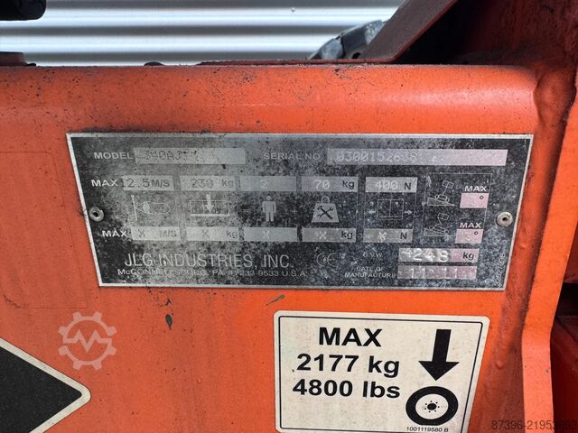 Articulated boom lift JLG 340AJ Hoogwerker Knikarmhoogwerker