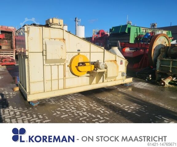Screening machine Eirich for fine materials  