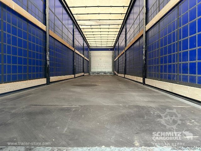 Open semitrailer with tarp Schmitz Cargobull Semitrailer Curtainsider Standard