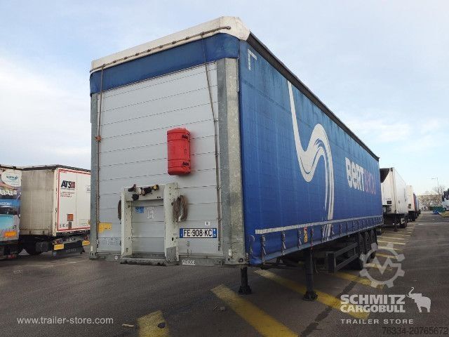 Auflieger mit Pritsche & Plane Schmitz Cargobull Semitrailer Curtainsider Standard