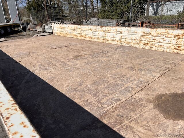 Tieflader Anhänger HIRTH TT Tandemtieflader