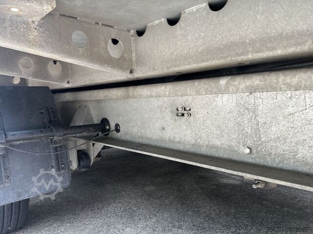 Dreiseitenkipper Anhänger Humbaur D1AC Tandemkipper- Tieflader mit Aufsatz, neuwertig