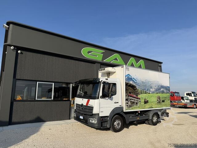 Refrigerated truck Mercedes-Benz Atego 821 ISO-Koffer mit Carrier -20°C