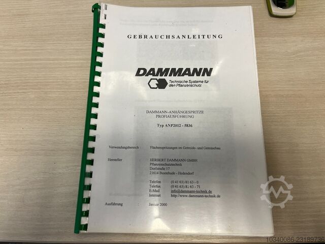 Dammann ANP 5056, Profi-Class, 5.000 L. / 33 m Dammann ANP 5056, Profi-Class, 5.000 L. / 33 m