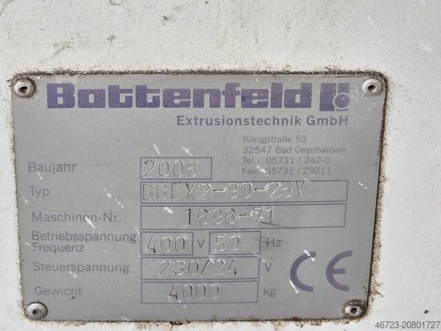 Produktionslinie KRAUS – MAFFEI KMD 75 XS/P