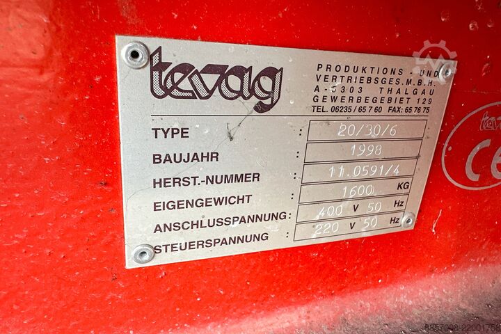 LKW Überladebrücke Tevag 20/30/6
