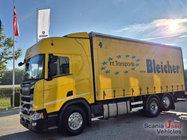 LKW mit Pritsche & Plane Scania R450B6x2NB Pritsch PL LBW !!