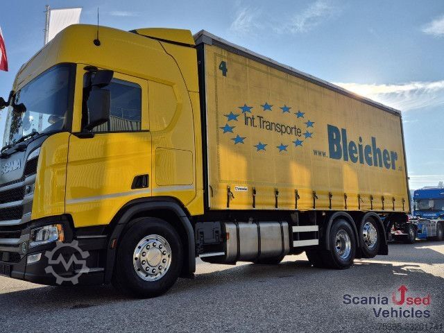 LKW mit Pritsche & Plane Scania R450B6x2NB Pritsch PL LBW !!